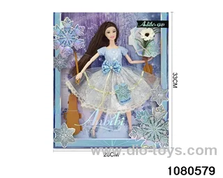 11.5 inch doll set in window box