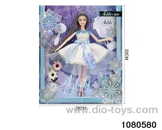 11.5 inch doll set in window box