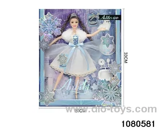 11.5 inch doll set in window box
