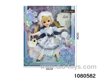 12 inch doll set in window box