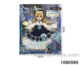 12 inch doll set in window box