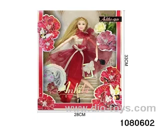11.5 inch doll set in window box