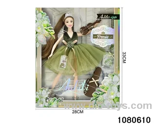 11.5 inch doll set in window box