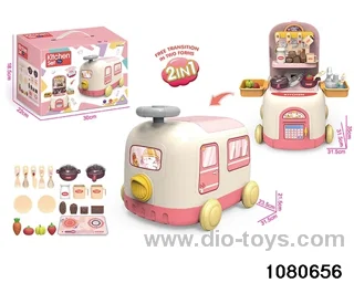 Train Storage Kitchen Set