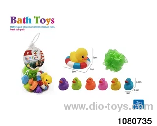 Water Play Toys Set in Net bag