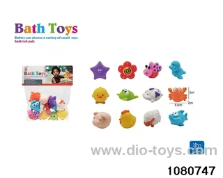 Water Play Toys Set in PP bag with header