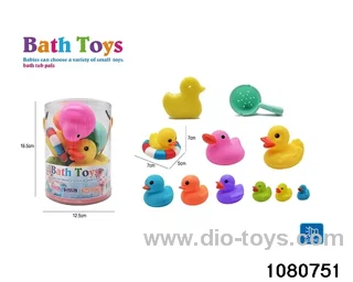 Water Play Toys Set in PVC Tin
