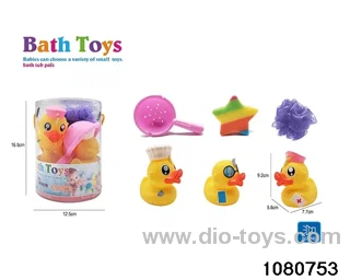 Water Play Toys Set in PVC Tin
