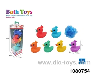 Water Play Toys Set in PVC Tin