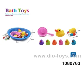 Water Play Toys Set in Net bag