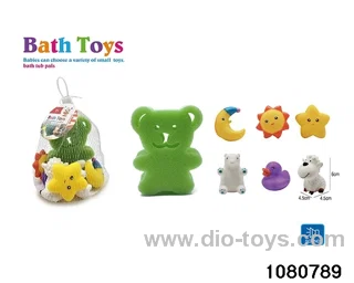 Water Play Toys Set in Net bag