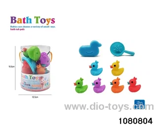 Water Play Toys Set in PVC Tin