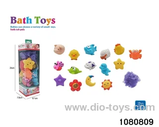 Water Play Toys Set in window box