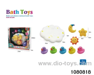Water Play Toys Set in window box