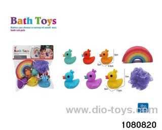 Water Play Toys Set in PP bag with header