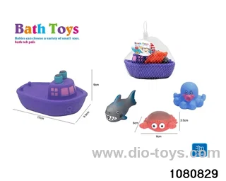 Water Play Toys Set in Net bag