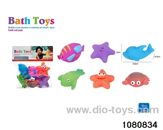 Water Play Toys Set in PP bag with header