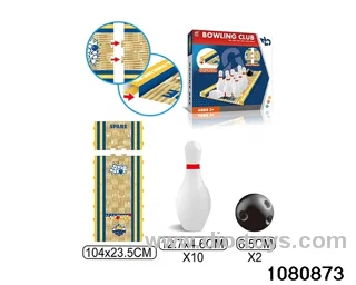 Puzzle Scene Bowling in color box
