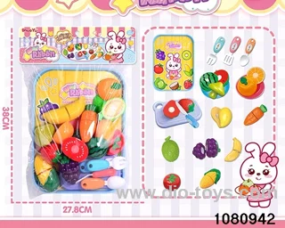 Fruit & Vegetable Chopping Set in opp bag