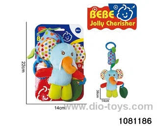 Plush Hammock Toys in Tied On Card