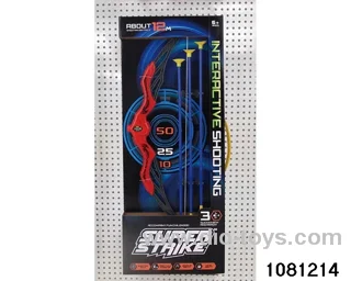 bow and arrow in display box