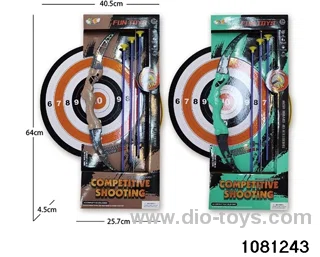 slingshot bow and arrow in display box