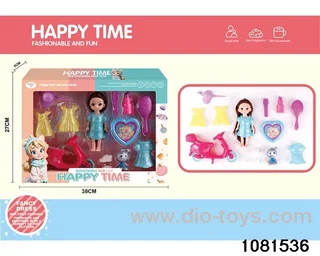 6 inch Girl's Set in window box