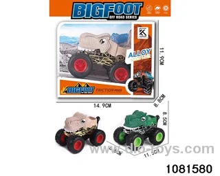 Alloy inertia vehicle in display box