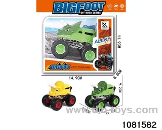 Alloy inertia vehicle in display box