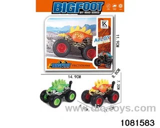 Alloy inertia vehicle in display box