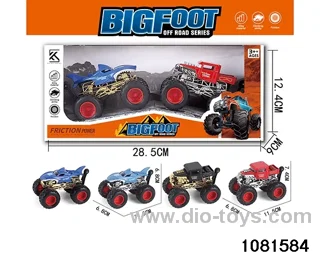 Alloy inertia vehicle in display box