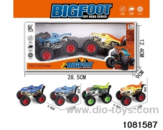 Alloy inertia vehicle in display box