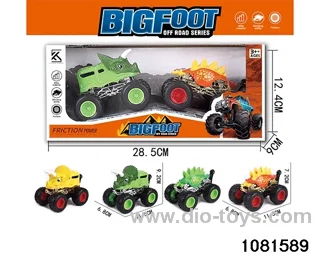 Alloy inertia vehicle in display box