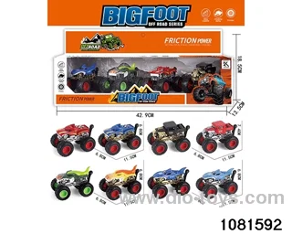 Alloy inertia vehicle in display box