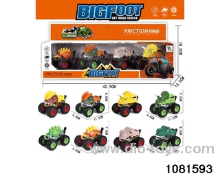 Alloy inertia vehicle in display box