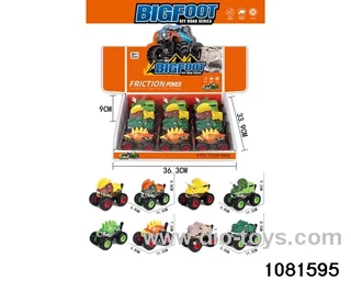 Alloy inertia vehicle in display box