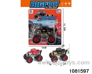 Alloy inertia vehicle in display box