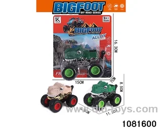 Alloy inertia vehicle in display box