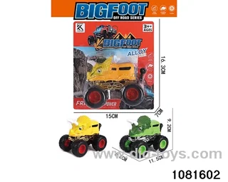 Alloy inertia vehicle in display box