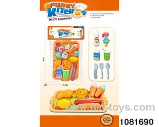 Fast food/pastry/dessert combinations in PP bag with header