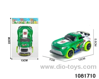 Pull back Sports Car in opp bag