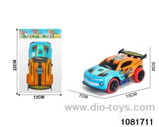 Pull back Sports Car in opp bag