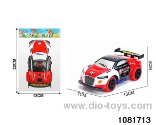 Pull back Sports Car in opp bag