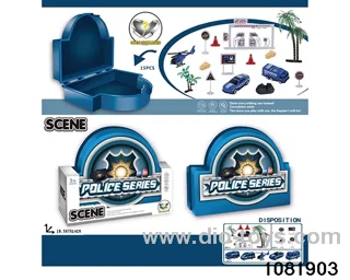 Police Scene Organiser in window box