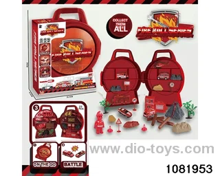Firefighting kits in display box