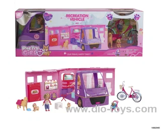 11.5 inch Barbie Outdoor Cart in window box