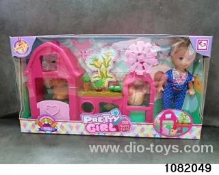 4.5 inch Figurine Doll Set in window box