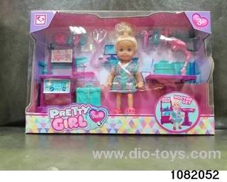 4.5 inch Figurine Doll Set in window box