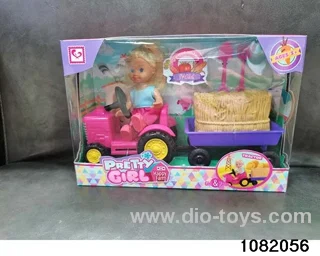 4.5 inch Figurine Doll Set in window box