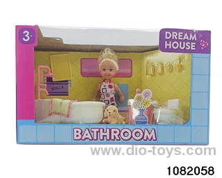 4.5 inch Figurine Doll Set in window box